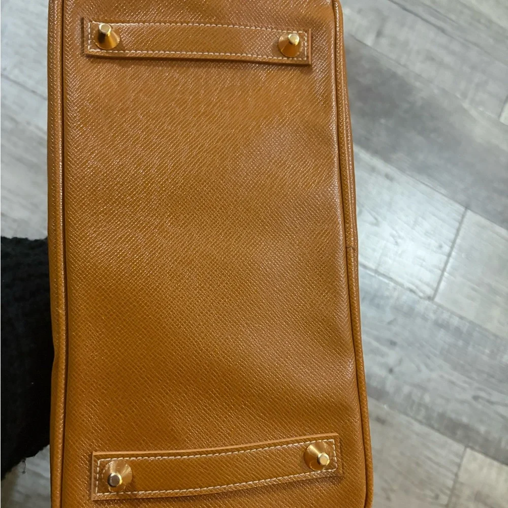 Brown Leather Tote Bag - Picture 4 of 5